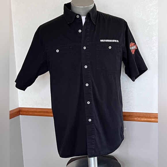 Harley Davidson Button Up Shirt - Picture 1 of 12